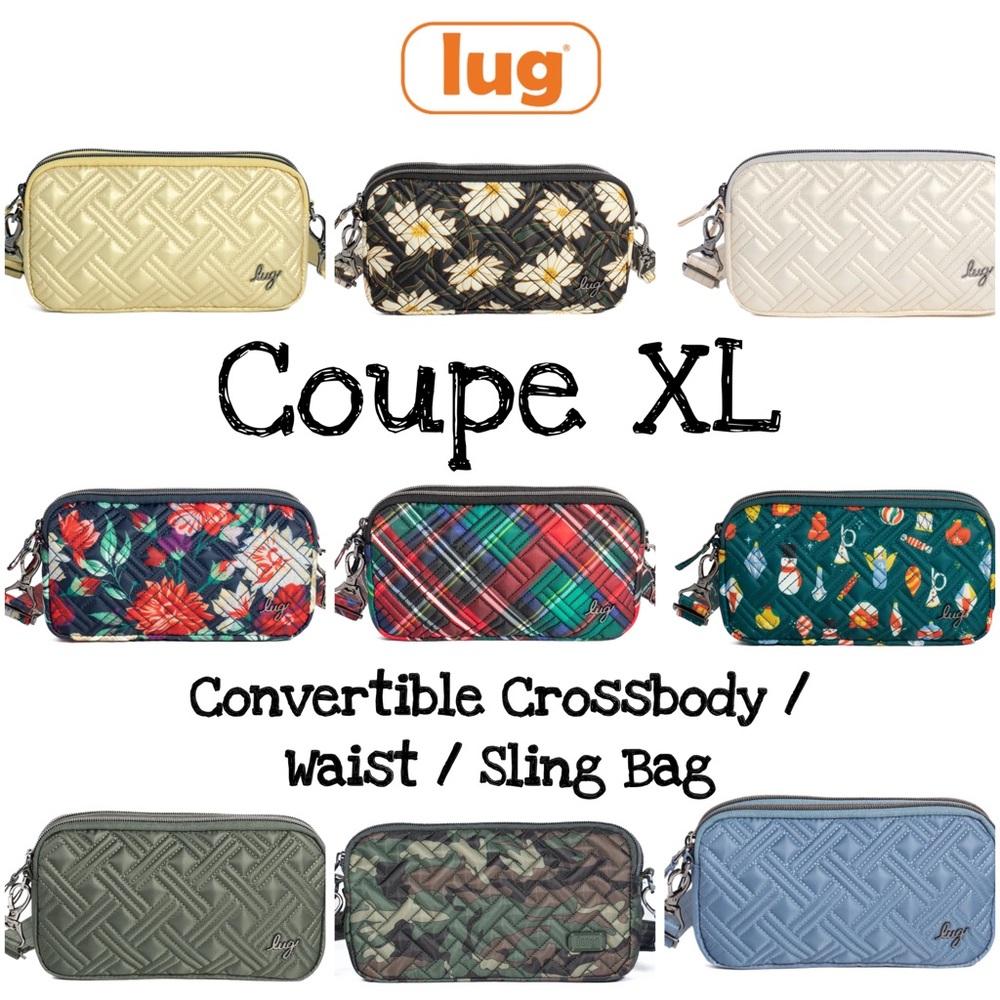 Lug Coupe XL Convertible Crossbody Bag NWT